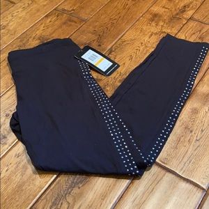 Black sparkle leggings. Size small. Brand new